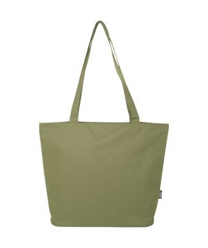 Sac shopping recyclé GRS personnalisé zippé 20 L Panama