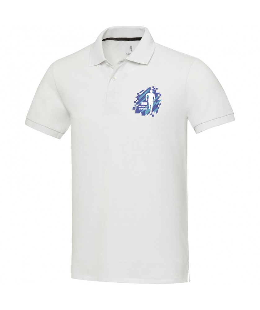 Textiles mode - Polo Emerald recyclé unisexe à manches courtes Aware™ | PRINTECOM