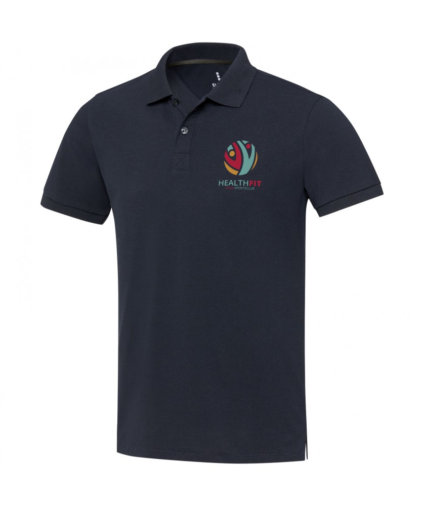 Textiles mode - Polo Emerald recyclé unisexe à manches courtes Aware™ | PRINTECOM