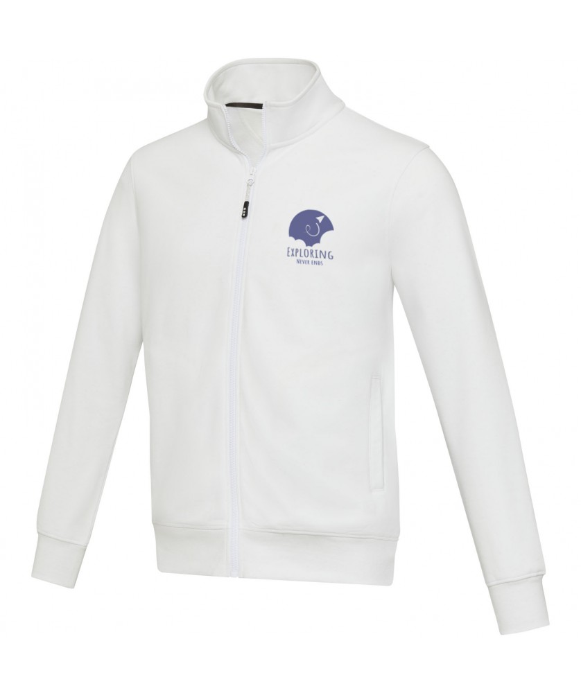 Textiles mode - Pull Galena unisexe recyclé à fermeture éclair intégrale Aware™ | PRINTECOM