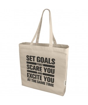 Sacs Shopping et Tote Bags - Sac shopping Odessa recyclé GRS de 220 gr/m² capacité 13 litres | PRINTECOM