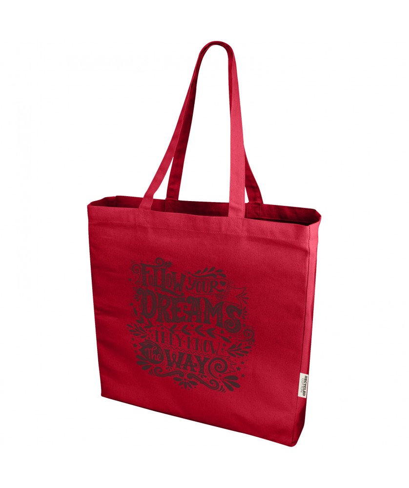 Sacs Shopping et Tote Bags - Sac shopping Odessa recyclé GRS de 220 gr/m² capacité 13 litres | PRINTECOM