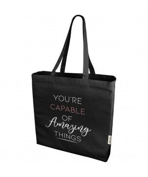 Sacs Shopping et Tote Bags - Sac shopping Odessa recyclé GRS de 220 gr/m² capacité 13 litres | PRINTECOM