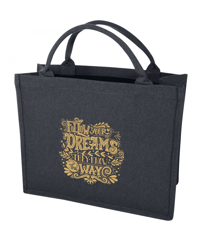 Sacs Shopping et Tote Bags - Sac shopping Page recyclé 500 g/m² pour livre Aware™ | PRINTECOM