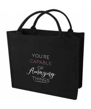 Sacs Shopping et Tote Bags - Sac shopping Page recyclé 500 g/m² pour livre Aware™ | PRINTECOM