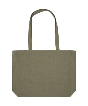 Grand tote bag recyclé personnalisé 500 g Weekender (Aware™) Sacs Shopping et Tote Bags publicitaire