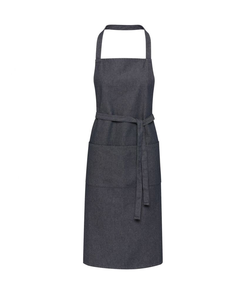 Tablier en denim personnalisé recyclé 320 g Nima Tabliers publicitaire