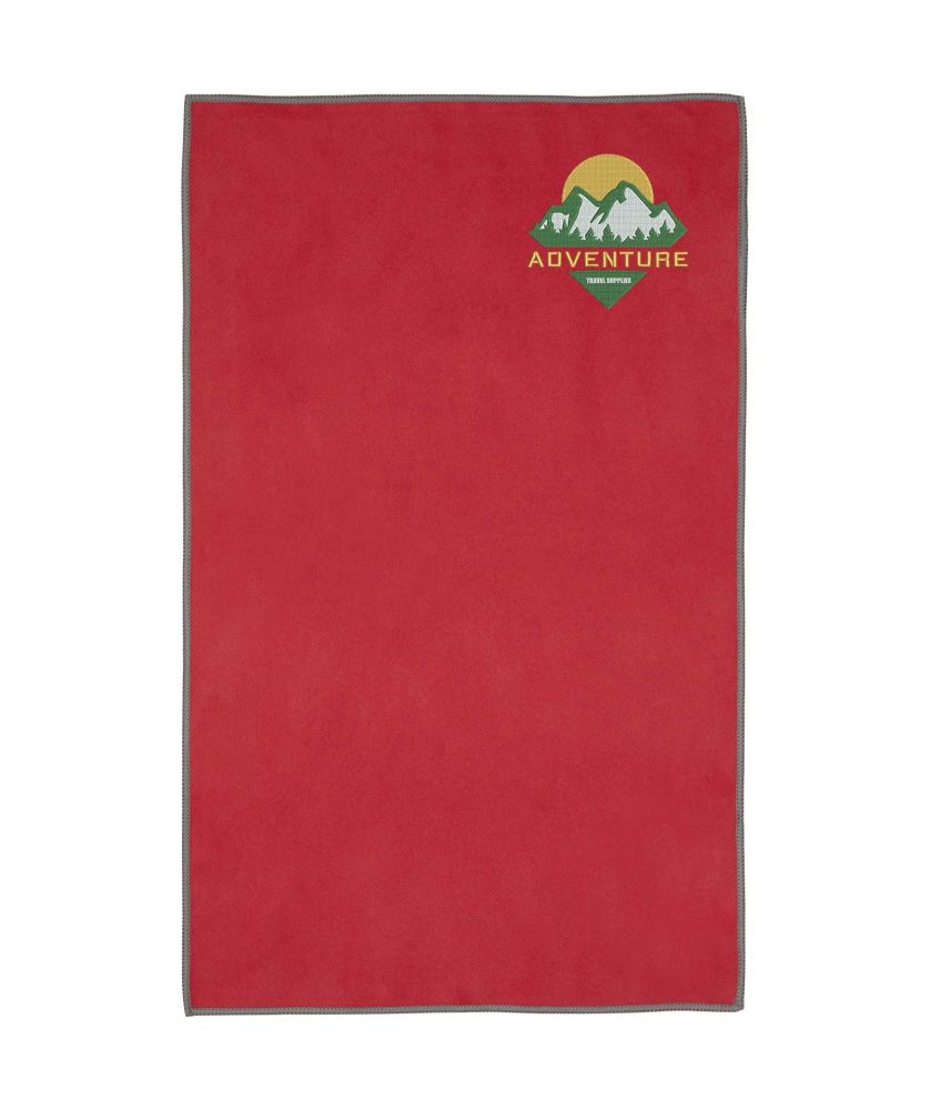 Serviette de sport personnalisée recyclée GRS Pieter 30x50 Serviettes publicitaire