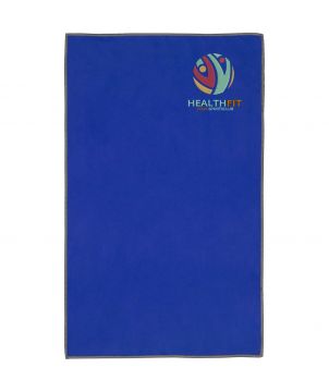 Serviette de sport personnalisée recyclée GRS Pieter 30x50 Serviettes publicitaire