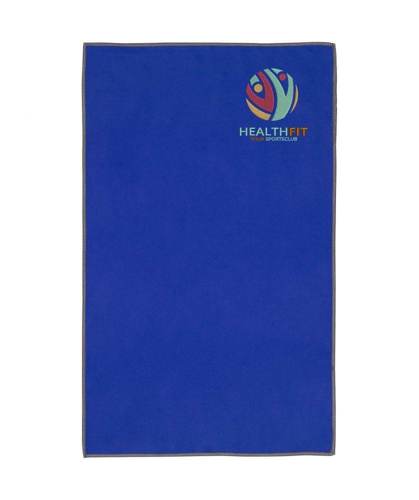 Serviette de sport personnalisée recyclée GRS Pieter 30x50 Serviettes publicitaire