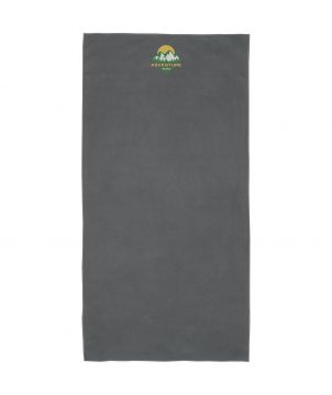 Serviette de sport personnalisée recyclée GRS Pieter 50x100 Serviettes publicitaire