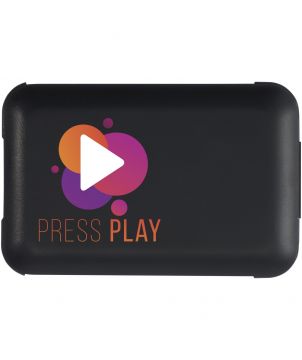 Câble de charge modulaire en plastique recyclé avec support personnalisé Savvy Accessoires de téléphonie publicitaire