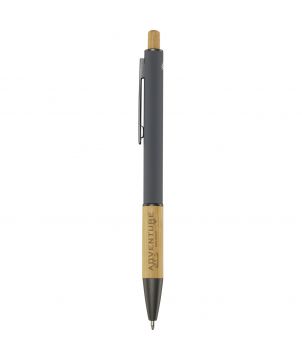 Stylo bille Darius en aluminium recyclé personnalisé (encre noire) Stylos publicitaire