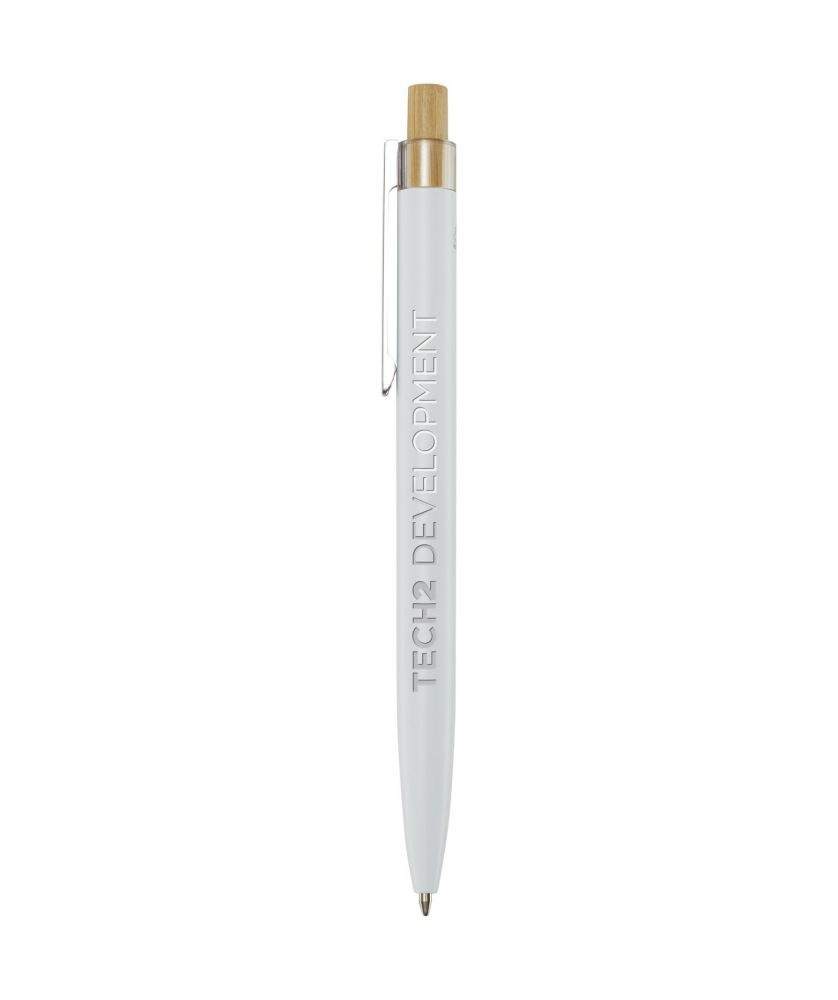Stylo bille Nooshin en aluminium recyclé personnalisé (encre noire) A trier publicitaire