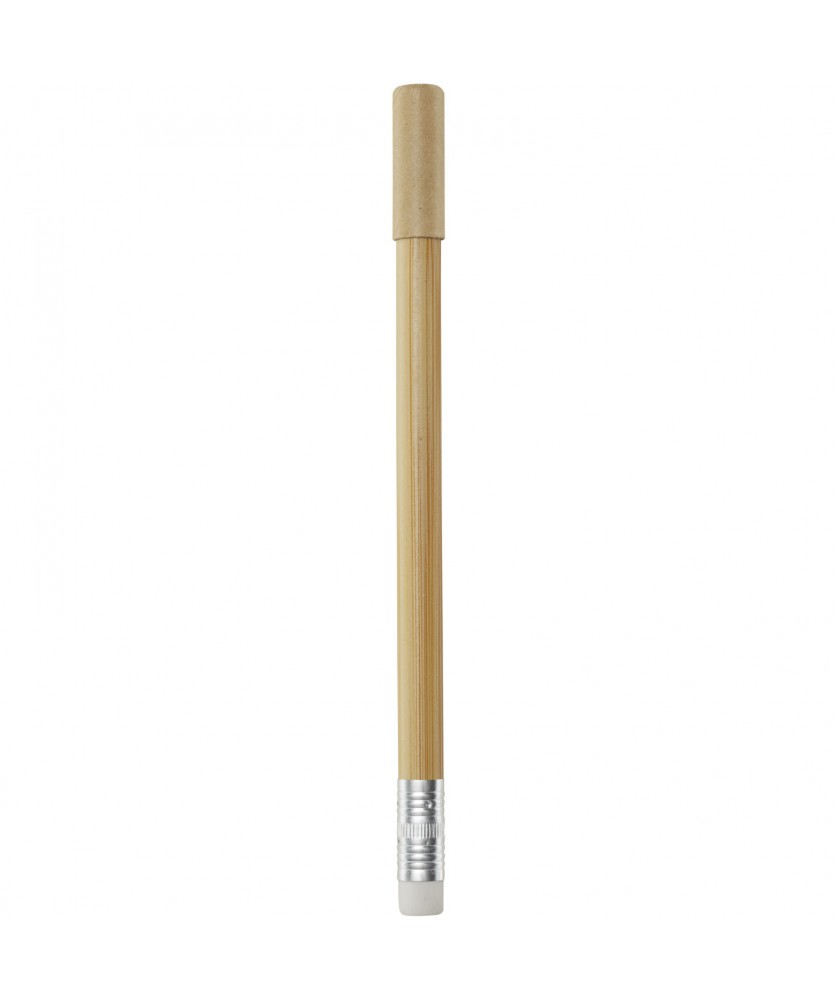 Stylo sans encre en bambou personnalisé Krajono Stylos publicitaire
