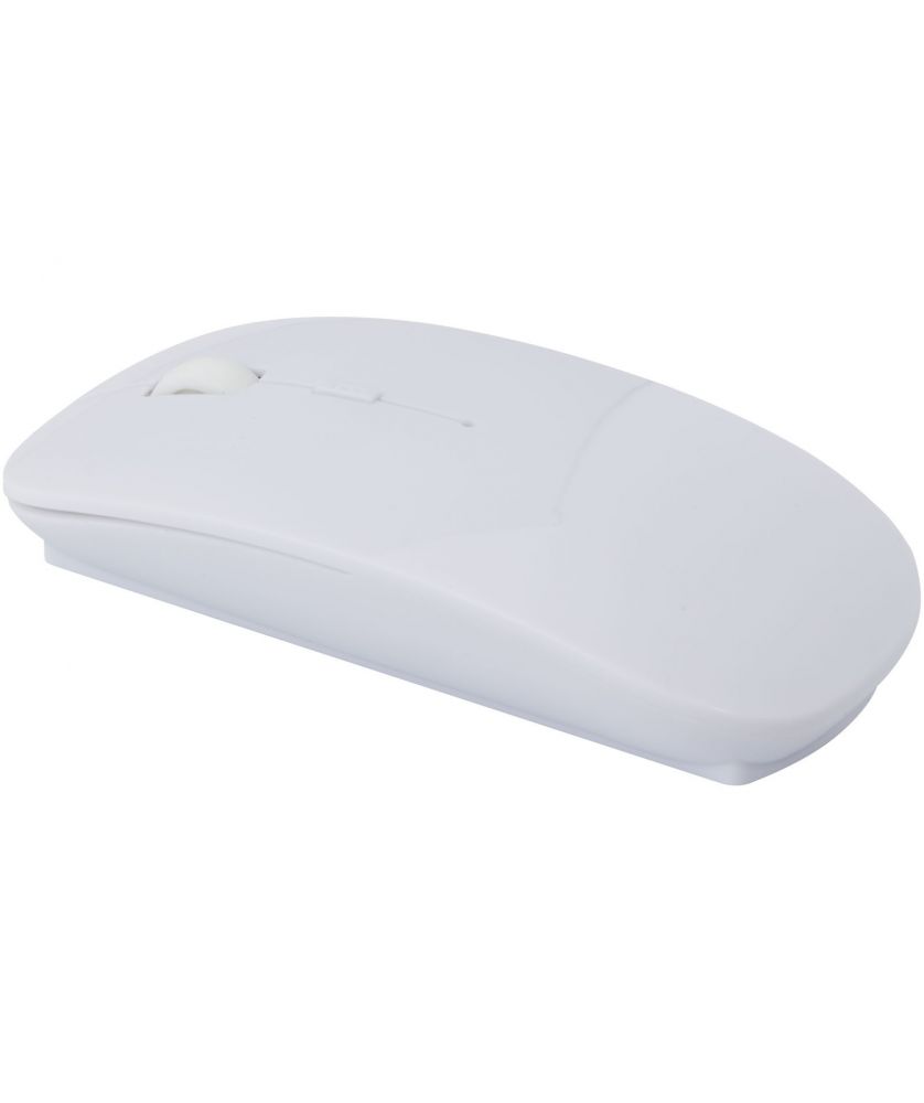 Souris sans fil optique en plastique recyclé personnalisée Menlo Accessoires informatiques publicitaire