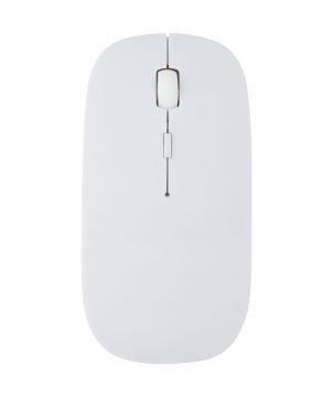 Souris sans fil optique en plastique recyclé personnalisée Menlo Accessoires informatiques publicitaire