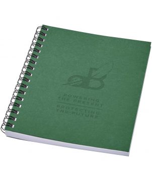 Carnet à spirale A6 coloré en papier recyclé Desk-Mate® personnalisé Carnets publicitaire