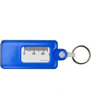 Porte-clés recyclé jauge de profondeur de pneu personnalisé Kym