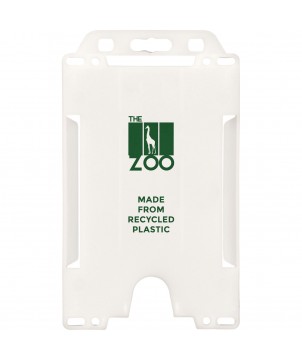 Porte-badges - Porte-cartes Pierre en plastique recyclé | PRINTECOM