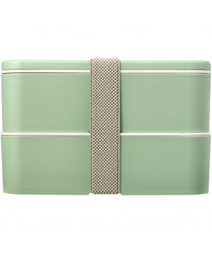 Vaisselle - Boite repas 700+700 ml MIYO Renew à deux blocs | PRINTECOM