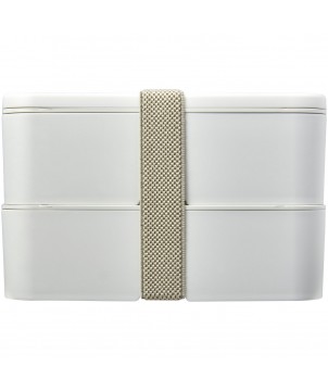 Vaisselle - Boite repas 700+700 ml MIYO Renew à deux blocs | PRINTECOM