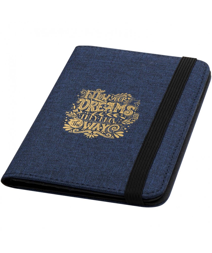 Accessoires de Voyage - Porte-passeport RFID Ross en rPET certifié GRS | PRINTECOM