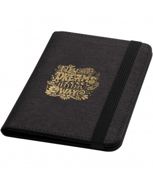 Accessoires de Voyage - Porte-passeport RFID Ross en rPET certifié GRS | PRINTECOM