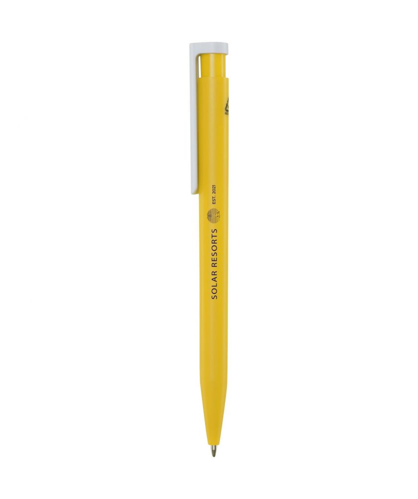 Stylo bille Unix en plastique recyclé (encre noire) Stylos publicitaire