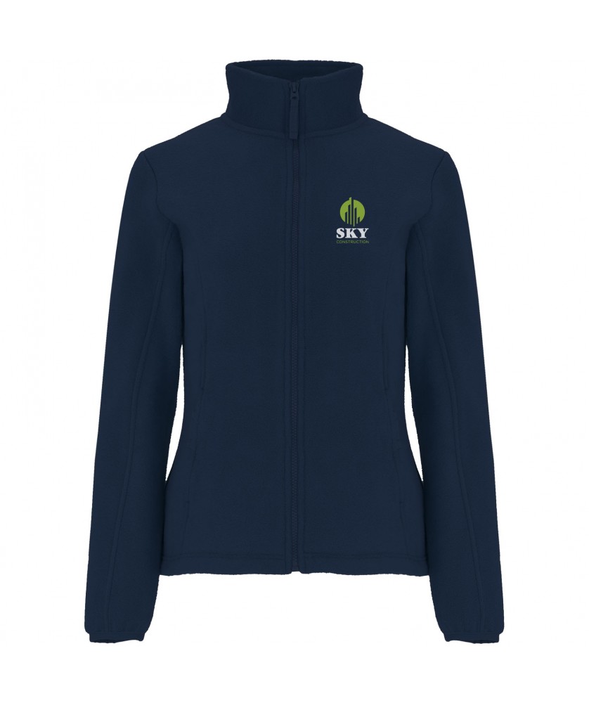 Textiles mode - Veste Artic en polaire entièrement zippée pour femme | PRINTECOM