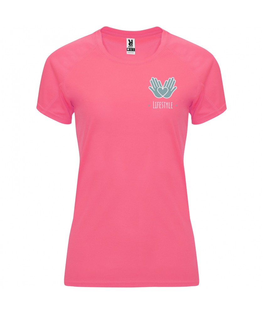 T-Shirts - T-shirt de sport Bahrain à manches courtes pour femme | PRINTECOM