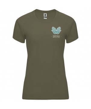 T-Shirts - T-shirt de sport Bahrain à manches courtes pour femme | PRINTECOM