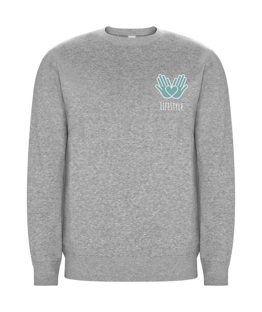 Sweat unisexe personnalisé coton bio Batian