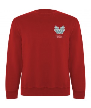 Textiles mode - Sweater Batian en coton organique unisexe | PRINTECOM