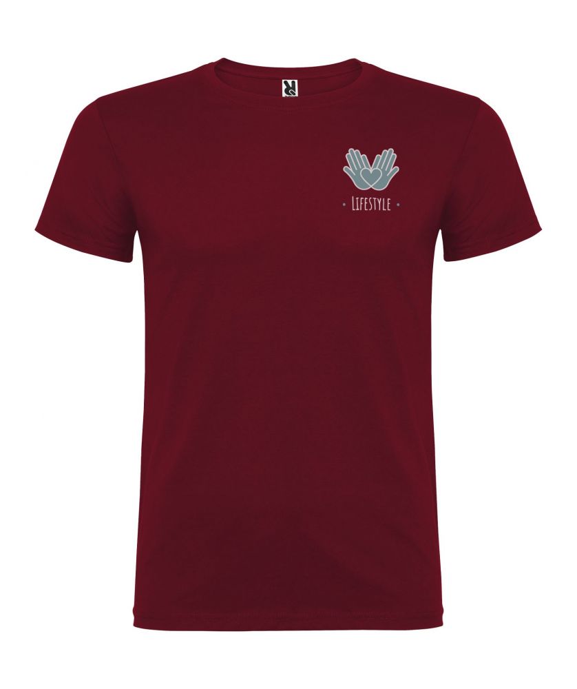 T-shirt homme personnalisé col rond renforcé Beagle T-Shirts publicitaire