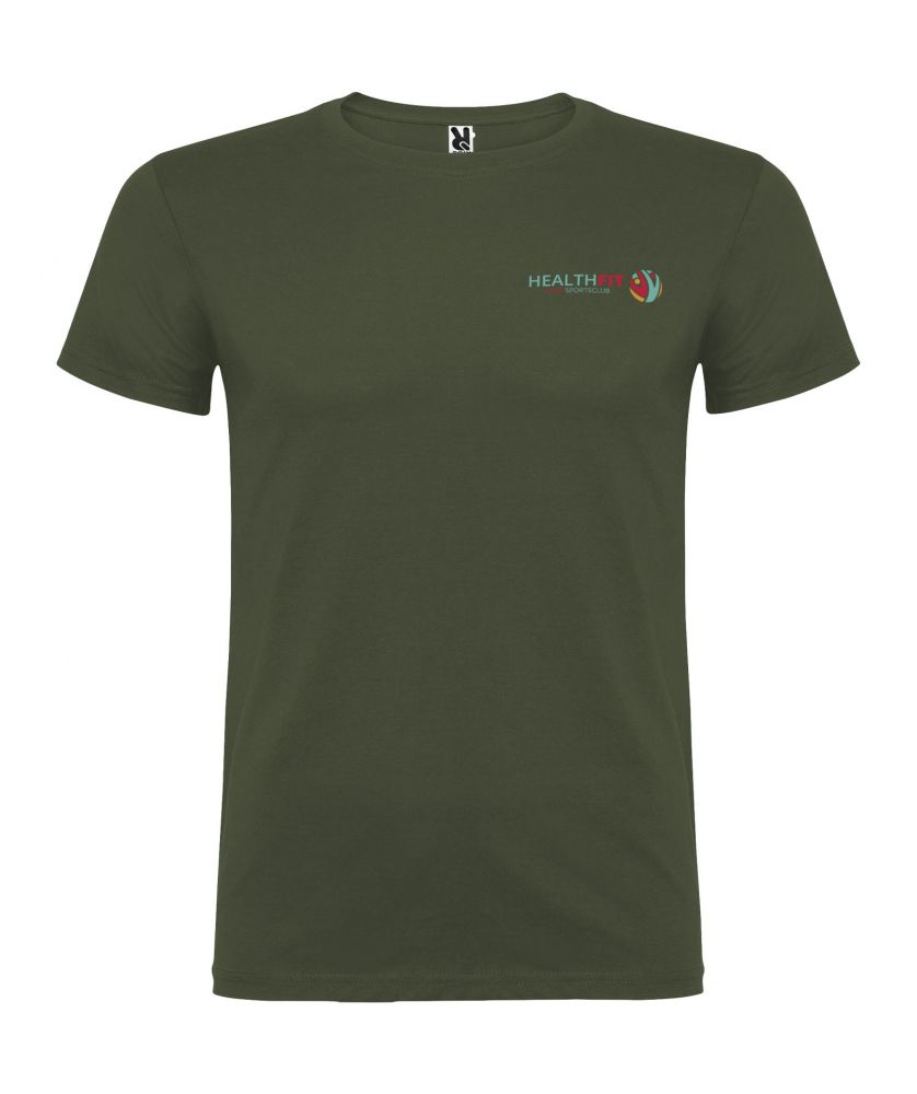T-shirt homme personnalisé col rond renforcé Beagle