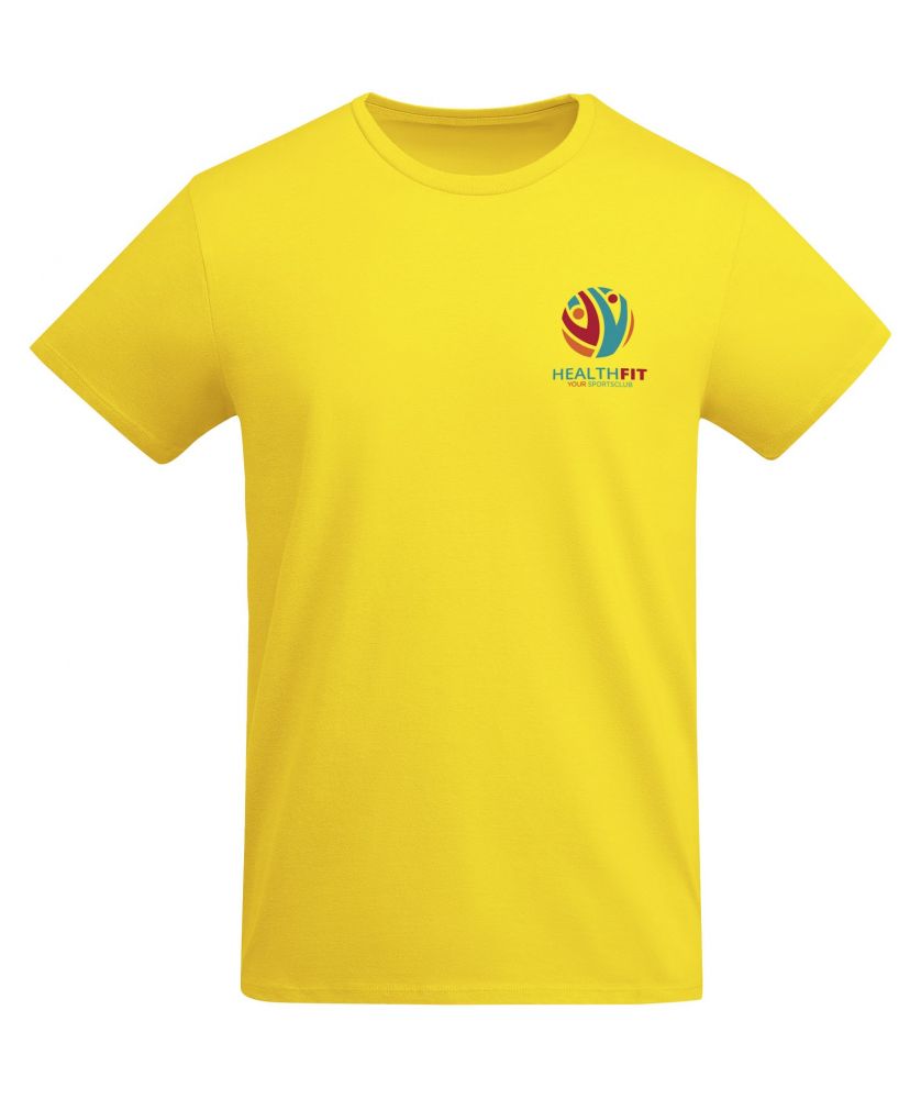 T-shirt homme personnalisé coton bio Breda T-Shirts publicitaire