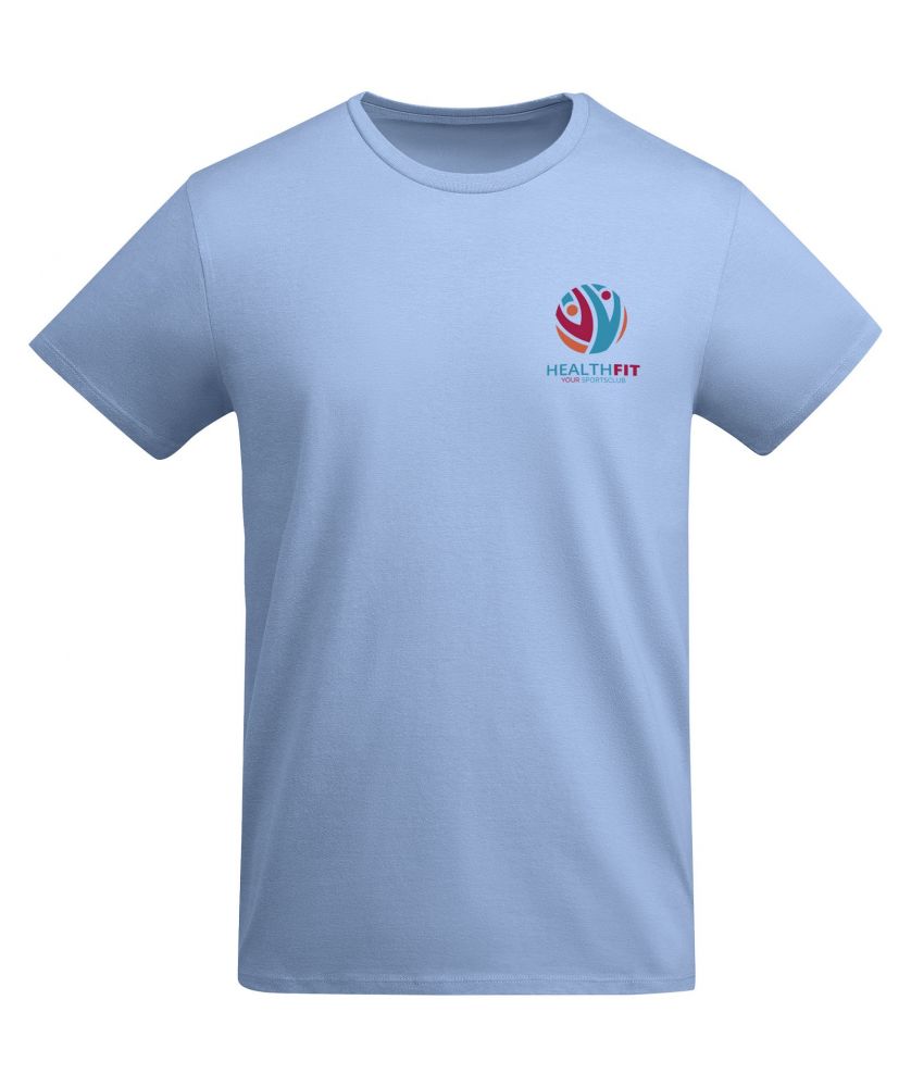 T-shirt homme personnalisé coton bio Breda T-Shirts publicitaire