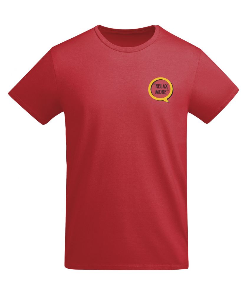 T-shirt homme personnalisé coton bio Breda