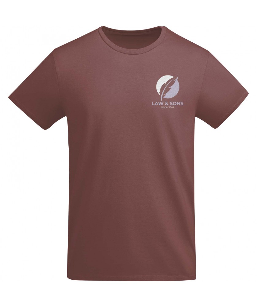 T-Shirts - T-shirt Breda en coton organique à manches courtes pour homme | PRINTECOM