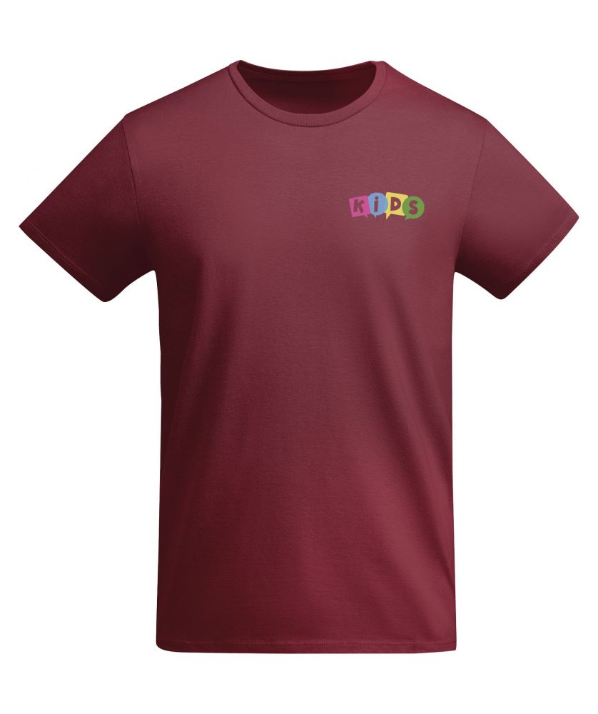 T-shirt enfant personnalisé coton bio Breda