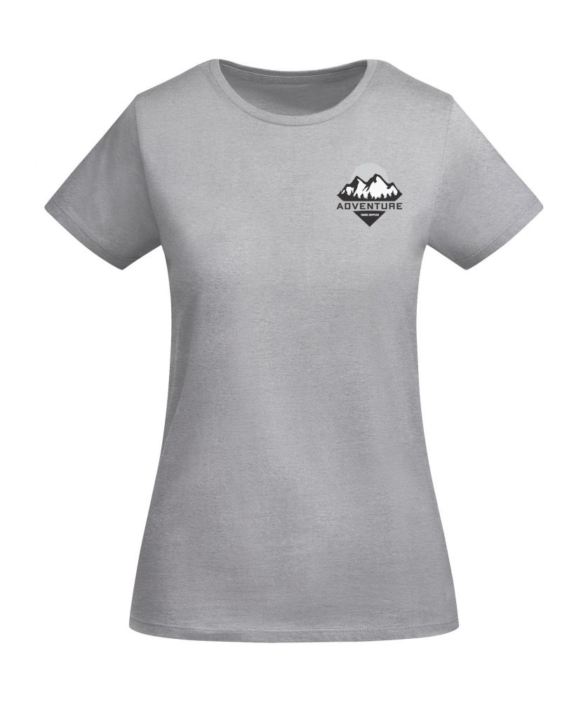 T-shirt femme personnalisé coton bio Breda