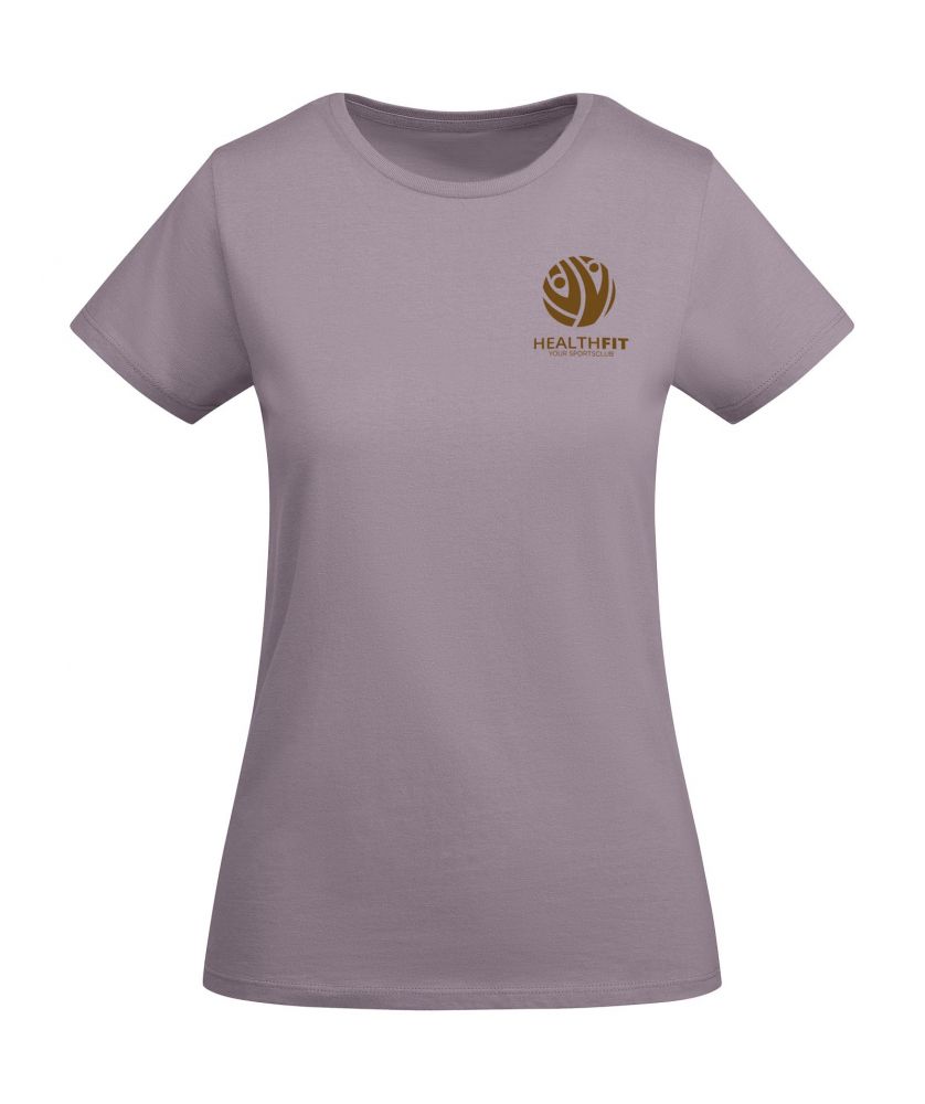 T-shirt femme personnalisé coton bio Breda T-Shirts publicitaire
