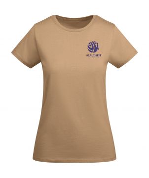 T-shirt femme personnalisé coton bio Breda T-Shirts publicitaire