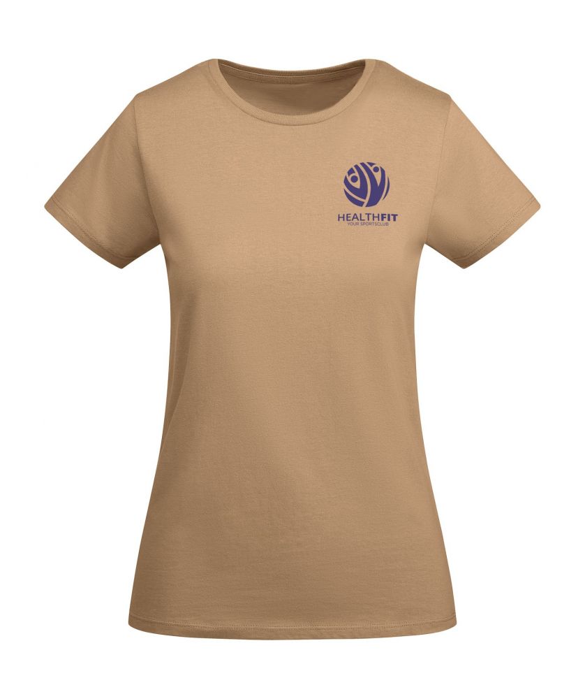 T-shirt femme personnalisé coton bio Breda T-Shirts publicitaire