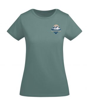 T-shirt femme personnalisé coton bio Breda T-Shirts publicitaire