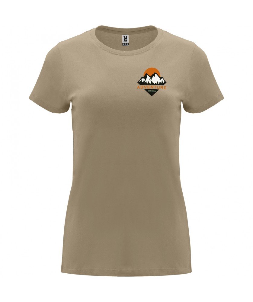 T-Shirts - T-shirt Capri à manches courtes pour femme | PRINTECOM