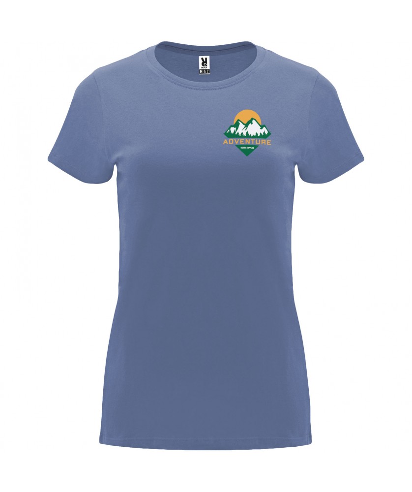 T-Shirts - T-shirt Capri à manches courtes pour femme | PRINTECOM
