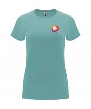 T-Shirts - T-shirt Capri à manches courtes pour femme | PRINTECOM