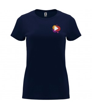 T-Shirts - T-shirt Capri à manches courtes pour femme | PRINTECOM